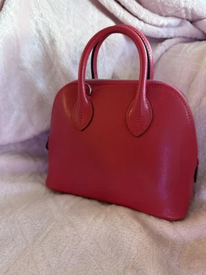 Nuevo Bolso Chèvre Hermes Bolide 1923 Mini Rosa Extremo Paladio Herrajes Foto 1 de 4