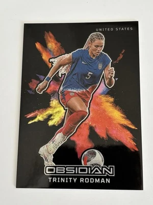 Trinity Rodman 2024-25 Panini Obsidian Color Blast Case Hit SSP - Image 1 of 2