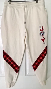 Disney Mickey Mouse Jogginghose Elfenbein Größe L Damen - Bild 1 von 4