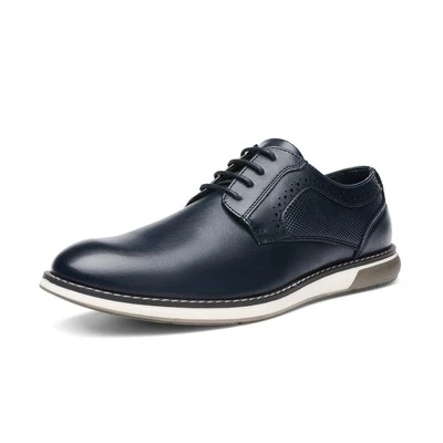 Bruno Marc Men's Plain Toe Oxford Shoes Business Formal Derby Dress Sneakers - Image 1 of 4