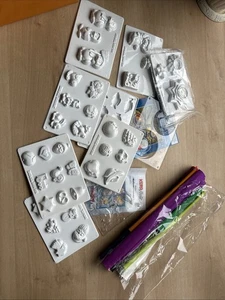 Gips Gießformen 10 Stück Formen Aus Kunststoff - Bild 1 von 6