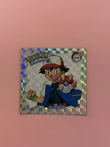 Caja de arte Pokemon Serie 1 1999 pegatina Pr30 Ash Ketchum - Imagen 1 de 2