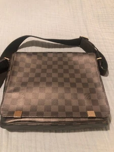 PRECIOSO BOLSO MENSAJERO AUTÉNTICO LOUIS VUITTON DAMIER GRAFITO - Imagen 1 de 19