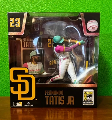 Fernando Tatis Jr San Diego Padres Mcfarlane City Connect SDCC Exclusivo 2025 Foto 1 de 4