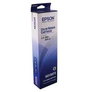 Epson Fabric Ribbon Cartridge Colour LX-300 S015073 C13S015073 - Photo 1/1