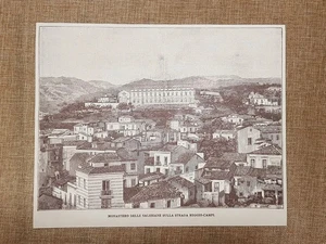 Reggio Calabria nell'800 Monastero delle Salesiane sulla strada Reggio - Campi - Picture 1 of 1