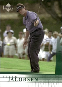 2001 Upper Deck PGA Tour Time Golf UD Set Break Peter Jacobsen #19 - Picture 1 of 2