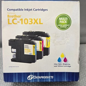 Brother LC103XL Tri-Color Ink Cartridges DataProducts - Picture 1 of 5