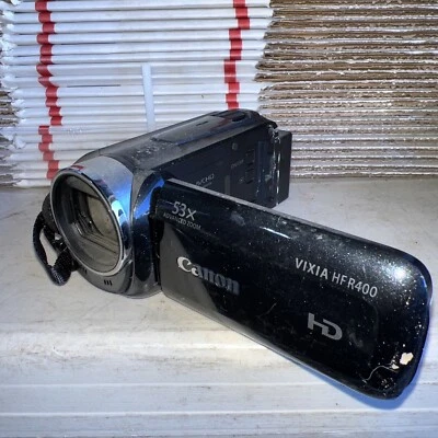 Canon VIXIA HF R400 HD 53x Advanced Zoom Camcorder parts only - Image 1 of 4