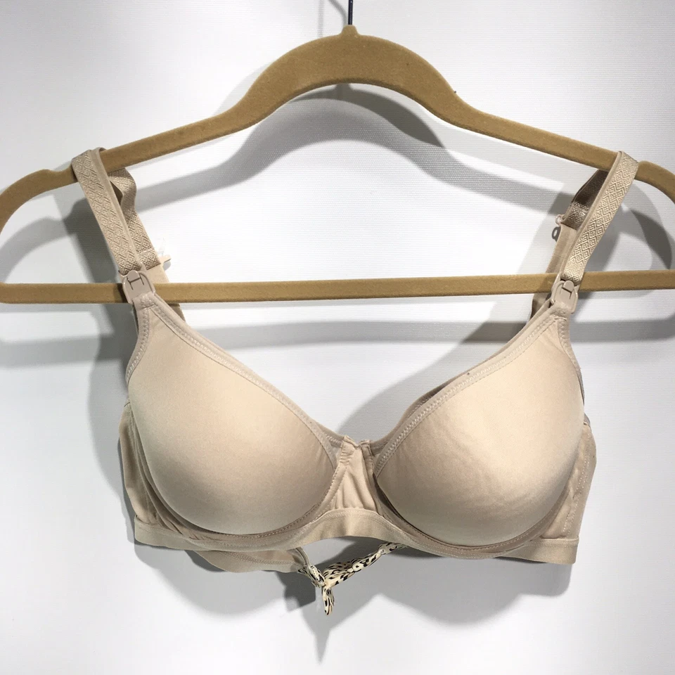 Sujetador de lactancia Cake Maternity Charley M para mujer Cheeta desnudo talla 34D para mujer Foto 1 de 4