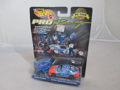 1998 Hot Wheels Pro Racing Pit Crew Series Bobby Hamilton #43 Pontiac Tool Box - Image 1 of 3
