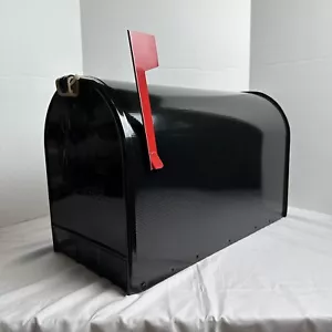 Stanley Jumbo Galvanized Steel Post Mount Mailbox Made in USA XL Capacity - Picture 1 of 15