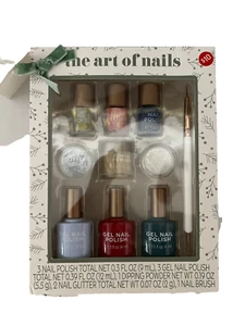 The Art of Nails 3 NAIL POLISH, 3 GEL NAIL POLISH, 1 DIPPING POWER, 2 GLITTER, - Picture 1 of 3