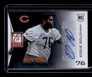 2015 Donruss Elite Inserts Rookie Signatures  #ERSEG Eddie Goldman Auto
