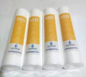Sediment Water Filter Replacement 5 Micro High Capacity 10 " 4 Pack FLTSED0501 - Picture 1 of 6