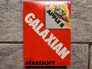 GALAXIAN for the Apple II IIe IIc IIgs, New & Sealed! ATARISOFT - Picture 1 of 4
