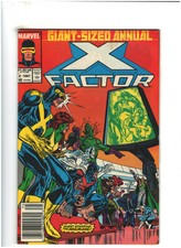 X-Factor Annual #2 VG/FN 5.0 Newsstand Marvel Comics 1987 Inhumans app.