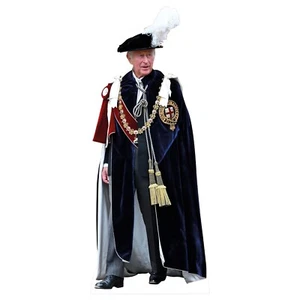Recorte de cartón tamaño real King Charles (Consort) (178 cm x 738 cm) decoración de fiesta - Imagen 1 de 5