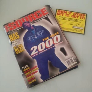 The Source Magazine August 1996 No.83 NAS Cover Vintage Hip-Hop JP - Picture 1 of 9