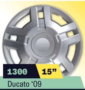 LOT DE 4 ENJOLIVEURS 15'' POUR FIAT DUCATO 2009 > 1300 - Photo 1 sur 1