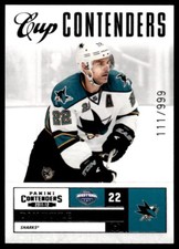 2011-12 Panini Contenders Dan Boyle 111/999 San Jose Sharks #134 R50