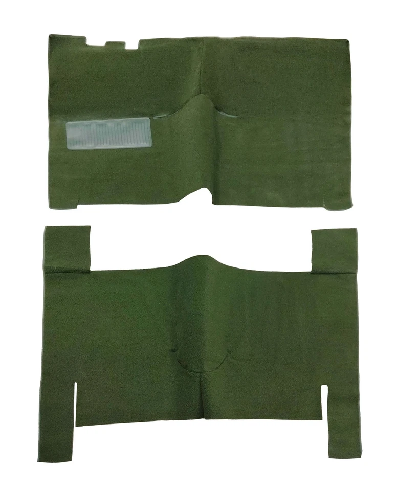 Kit de alfombras delanteras y traseras Ford Mainline 1952-1954 2 puertas negro gris tostado Foto 1 de 4