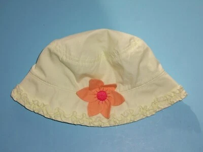 SOMBRERO GYMBOREE NIÑAS DE COLECCIÓN "CAMPOS DE FLORES SILVESTRES" 6-18mth...verde...etiqueta 2004 Foto 1 de 4