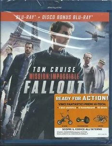 DVD BLU RAY MISSION:IMPOSSIBLE - FALLOUT - NUOVO SIGILLATO 2018 + DISCO BONUS - Foto 1 di 2