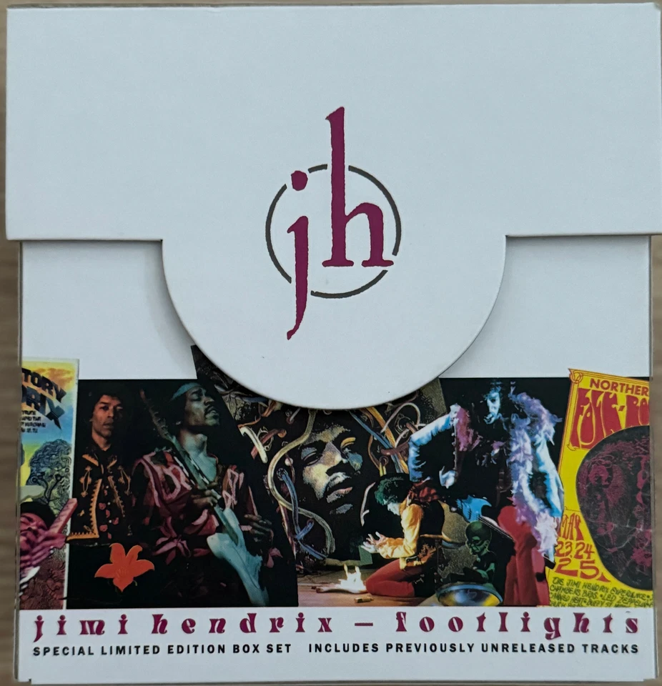 Jimi Hendrix -  Footlights - 4 CD Box - Special Limited Box Set  MINT - Bild 1 von 4