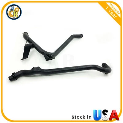 Engine Heater Inlet Water Coolant Pipe W/O-Rings For 1999-2006 BMW E46 E39 Z3 Z4 - Image 1 of 4