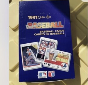 1991 O-Pee-Chee Premier Baseball - 36  Packs Griffey, Ryan Factory Sealed Box