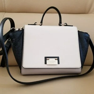 Neu mit Etikett Kate Spade Small Laurel Magnolia Park wkru2851 Uhrturm/schwarz - Bild 1 von 5