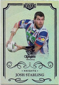 2017 NRL Elite Silver Parallel (079) Josh STARLING Knights - Picture 1 of 1