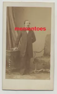 CDV Carlos Luis María de Borbón (1818-1861) Spain c1860 Disdéri - Picture 1 of 2