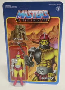 Masters of the Universe MOTU Trap Jaw Action Figure Super 7 Unpunched 2017 MOC - Picture 1 of 12