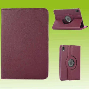 Para Apple iPad Mini 2024 8.3 " / Mini 6 2021 360 Rotación Cuero Sintético Funda Morado - Imagen 1 de 2