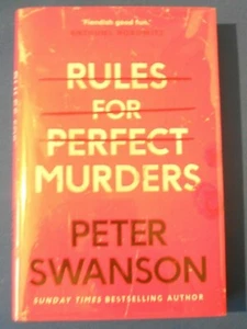 RULES FOR PERFECT MURDERS: SIGNED SPECIAL LIMITED FIRST EDITION FIRST PRINT - Picture 1 of 3