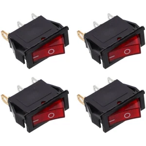 4 Stück Elektroherd Schalter Taste Baby Kippschalter Knöpfe Ersatz - Bild 1 von 12