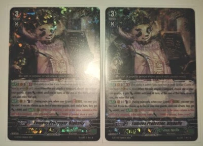 2x Cardfight Vanguard Famous Professor, Bigbelly G-BT02/008EN RRR Great Nature - Image 1 of 3