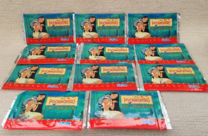 11 Sealed 1996 Disney Pocahontas Skybox Trading Card Packs X'ed 230531G