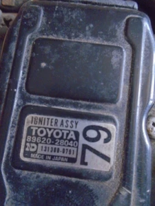 TOYOTA VAN 1988 IGNITER ASSY 79 Made in Japan 89620-28040 - Picture 1 of 12