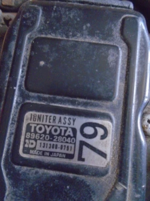 TOYOTA VAN 1988 IGNITER ASSY 79 Made in Japan 89620-28040 - Image 1 of 4