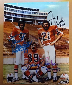 Larry Csonka Paul Warfield Jim Kiick Signed PHOTO FROM 7/28/75 - NICE -BCTOP-1 - Picture 1 of 5