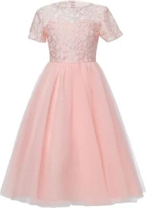 Engerla Ivory Lace Girl Dress Bridal Wedding Flower Girl Dress Kid Birthday (3) - Picture 1 of 7