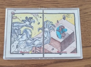 Marvel Greatest Battles Pair of Sketch cards Rittenhouse Spider-Man & Venom - Foto 1 di 2