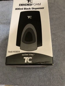 TC Enriched Foam 800ml Schwarz Seifenspender Lagerware #450034 Neu 📦 - Bild 1 von 4