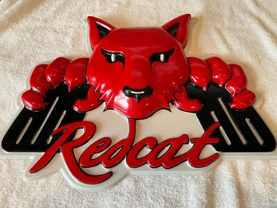 Vintage REDCAT RC RACING SIGN Super Cool - Image 1 of 4