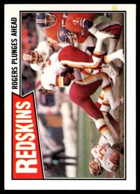1987 Topps #63 George Rogers - Washington Redskins - Image 1 of 2