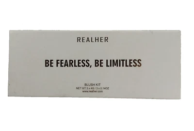 REALHER Blush Kit ~ Be Fearless Be Limitless  NIB - Image 1 of 4
