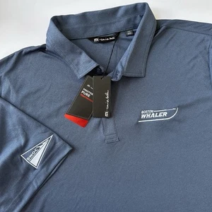 NEW Boston Whaler Boat Boater Travis Mathew Polo Shirt 3XL Mens - Picture 1 of 10